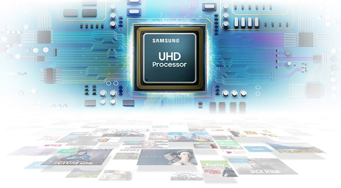 موتور پردازشگر UHD processor تلویزیون 55اینچ سامسونگ 55RU7172